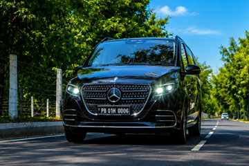 Luxury Wedding Travel with Mercedes-Benz V-Class 300d