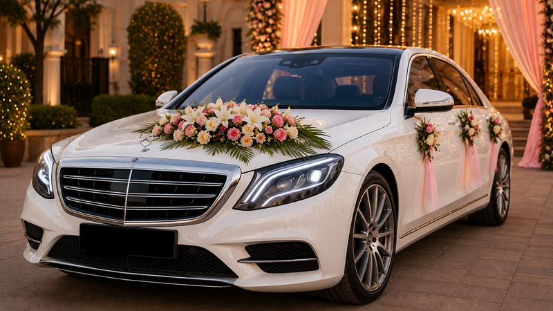 Best Luxury Wedding Cars for Bride & Groom Entry in Delhi