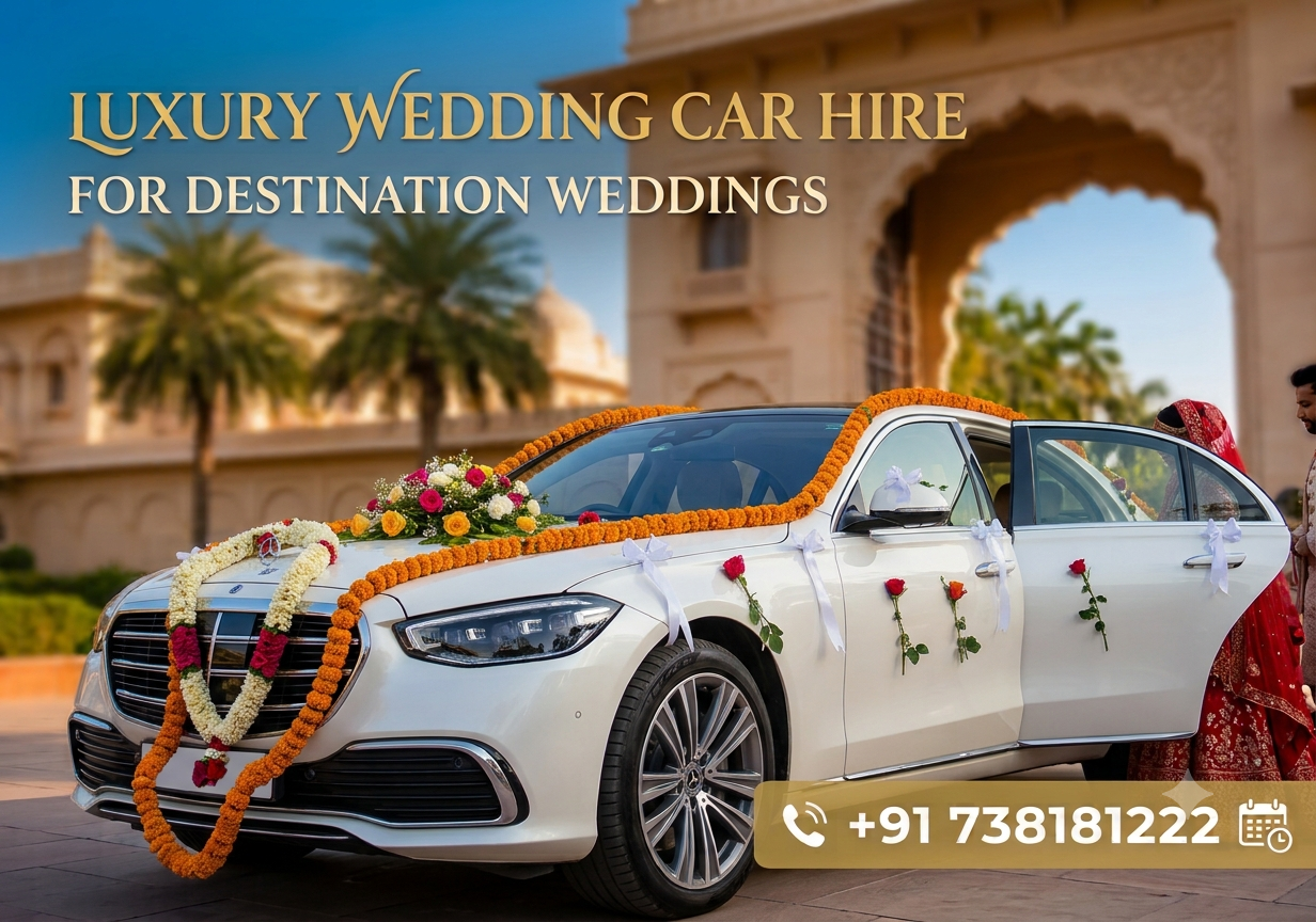 Luxury Wedding Car Hire for Destination Weddings